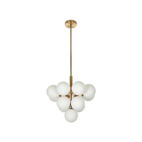 Beliani Lampadario en Ferro Glamour BIRRIE  