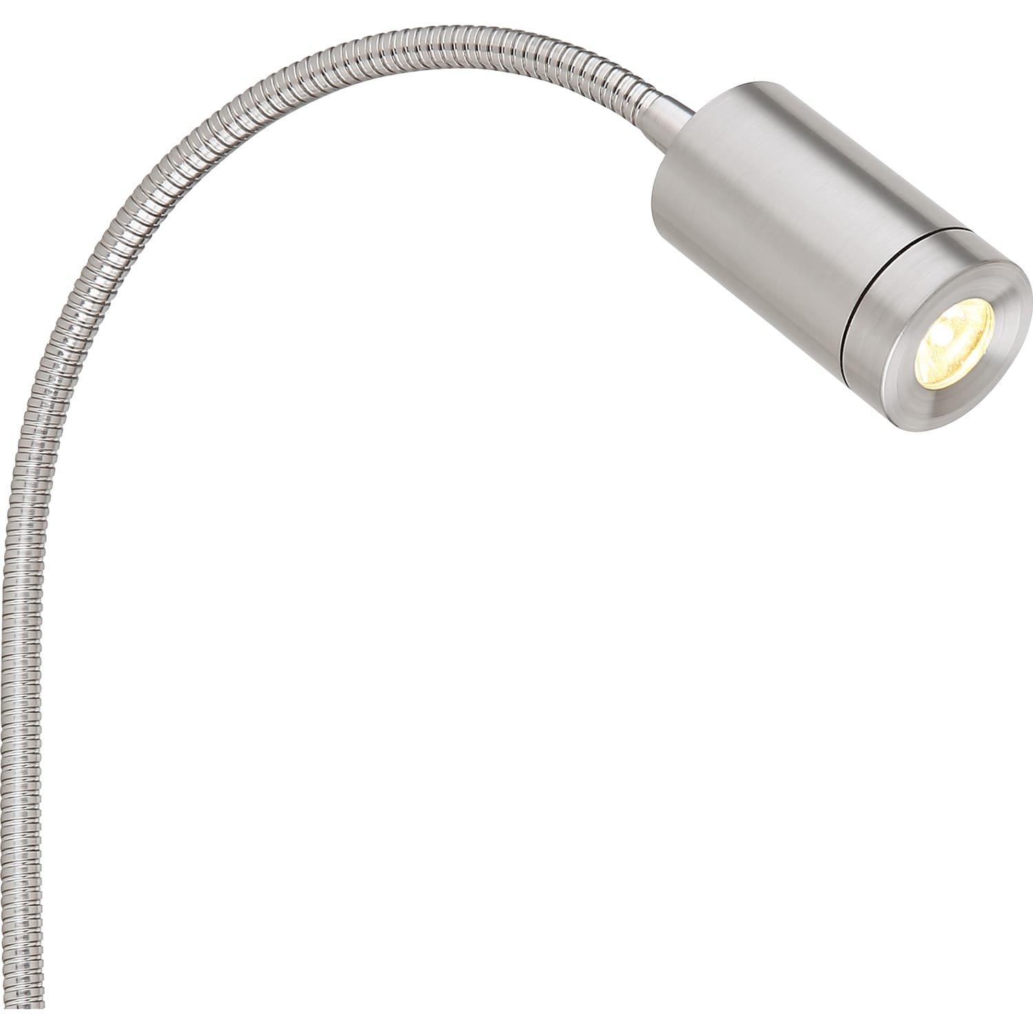 mutoni Wandleuchte Milly Metall Nickel matt LED  