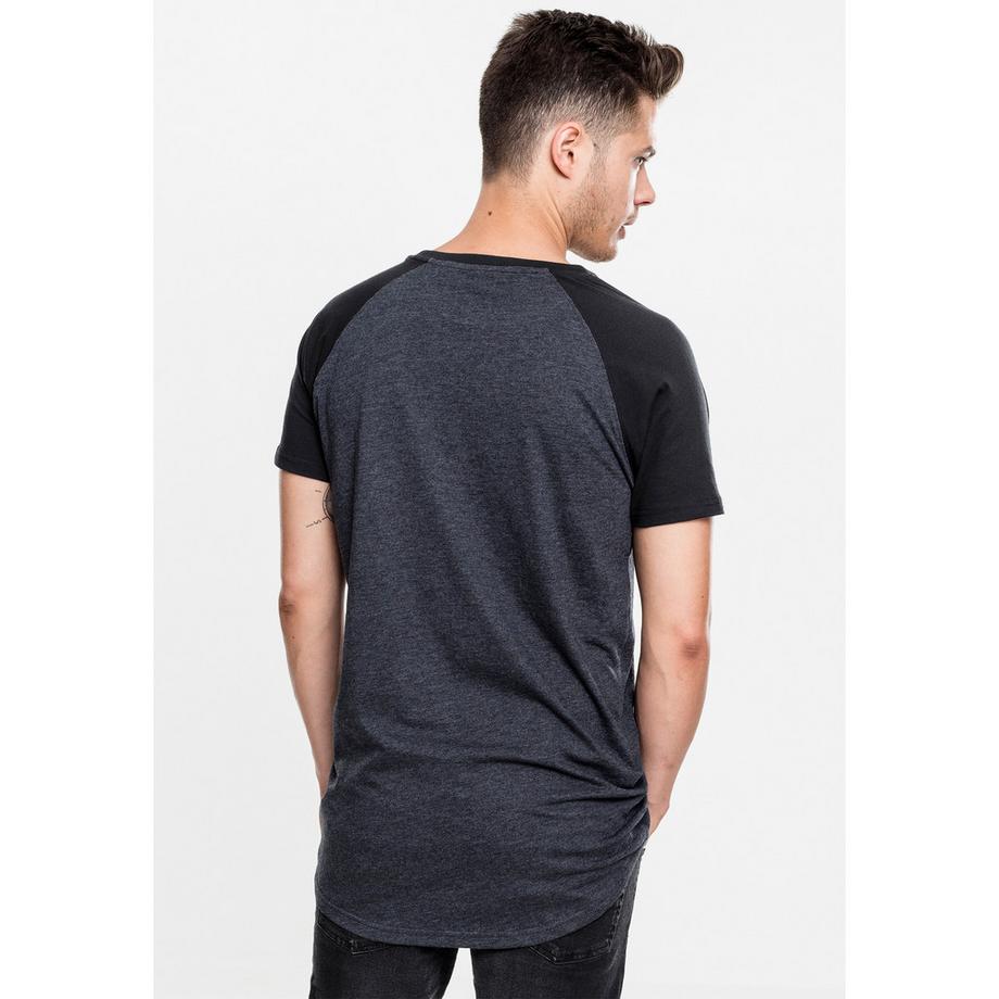 URBAN CLASSICS Shaped Raglan Long T-Shirt  