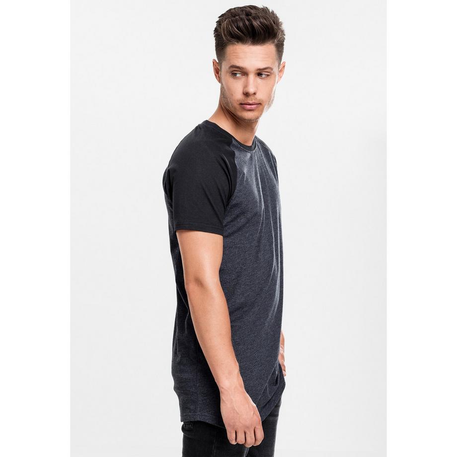 URBAN CLASSICS Shaped Raglan Long T-Shirt  