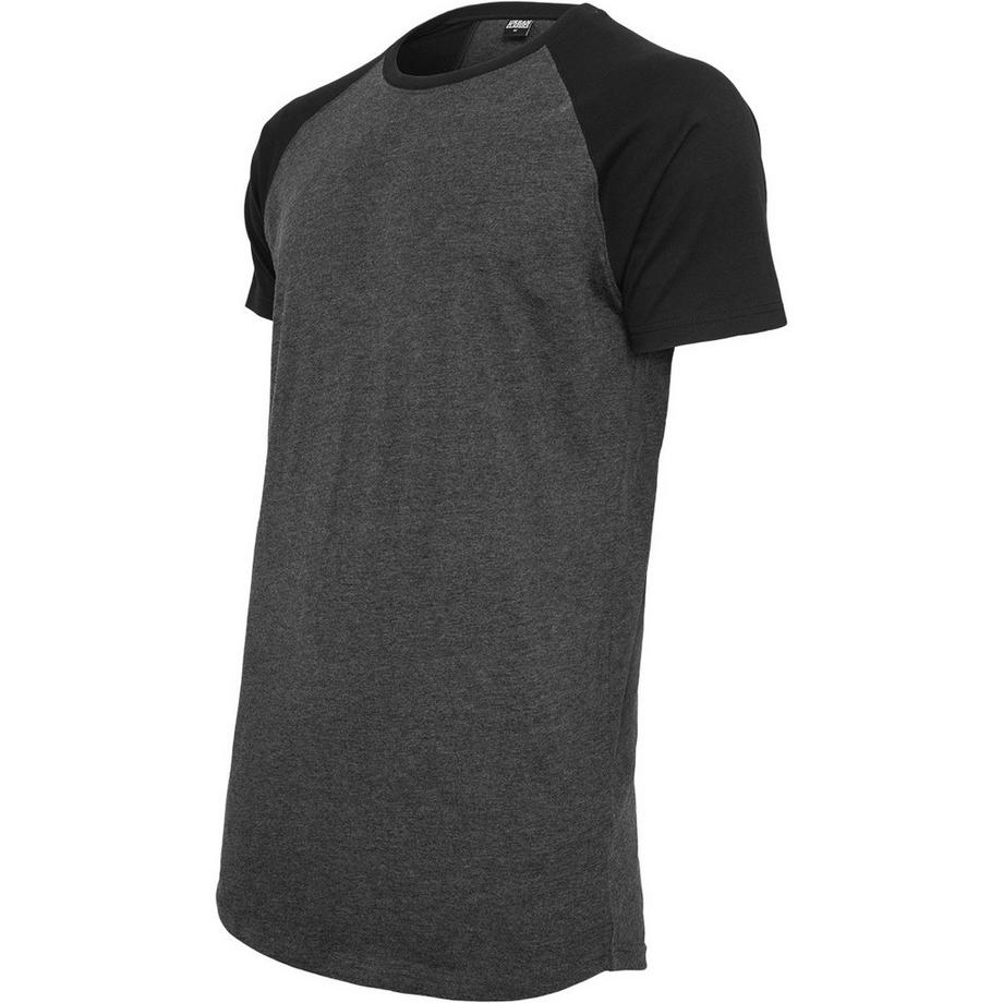 URBAN CLASSICS Shaped Raglan Long T-Shirt  