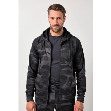 Trainingsjacke, Fitness, Sweat, Camouflage, Kapuze, bis 7 XL