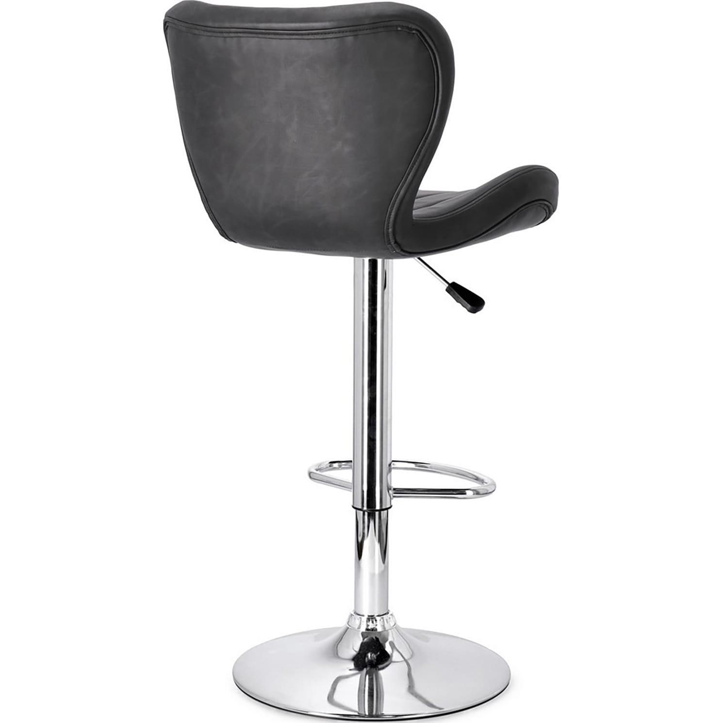 mutoni Tabouret de bar Lexington gris foncé  