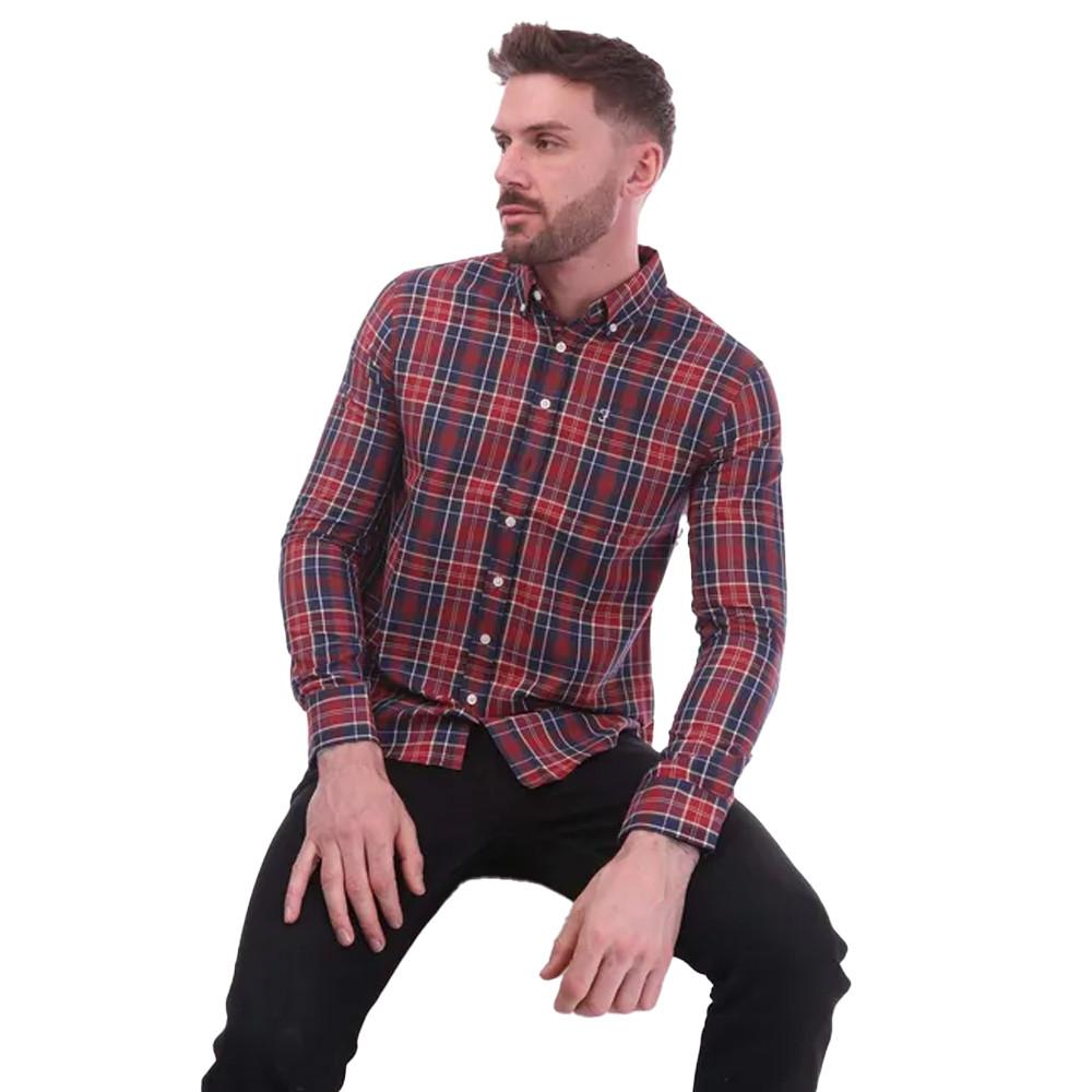 FARAH Edina Kariertes Langarmhemd  