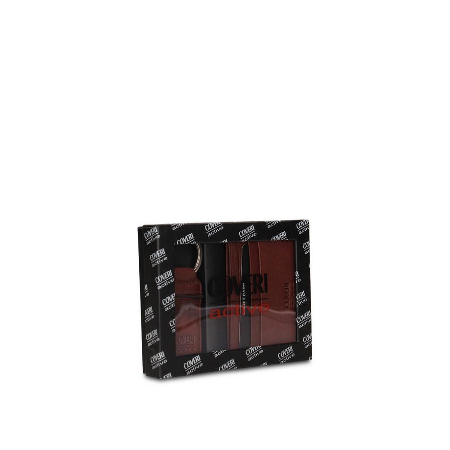 Ensemble portefeuille et porte-clés