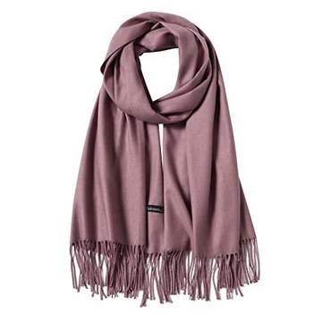 Schal Warm Herbst unifarben Baumwolle mit quasten/fransen, 40+ Farben Einfarbig & Kariert Pashmina