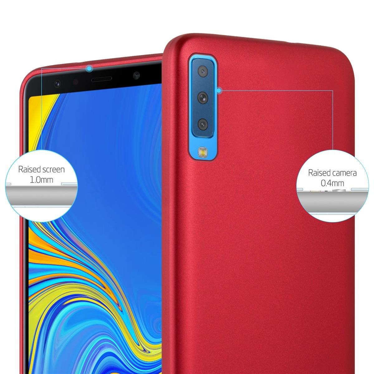 Cadorabo  Hülle für Samsung Galaxy A7 2018 TPU Silikon Matt 