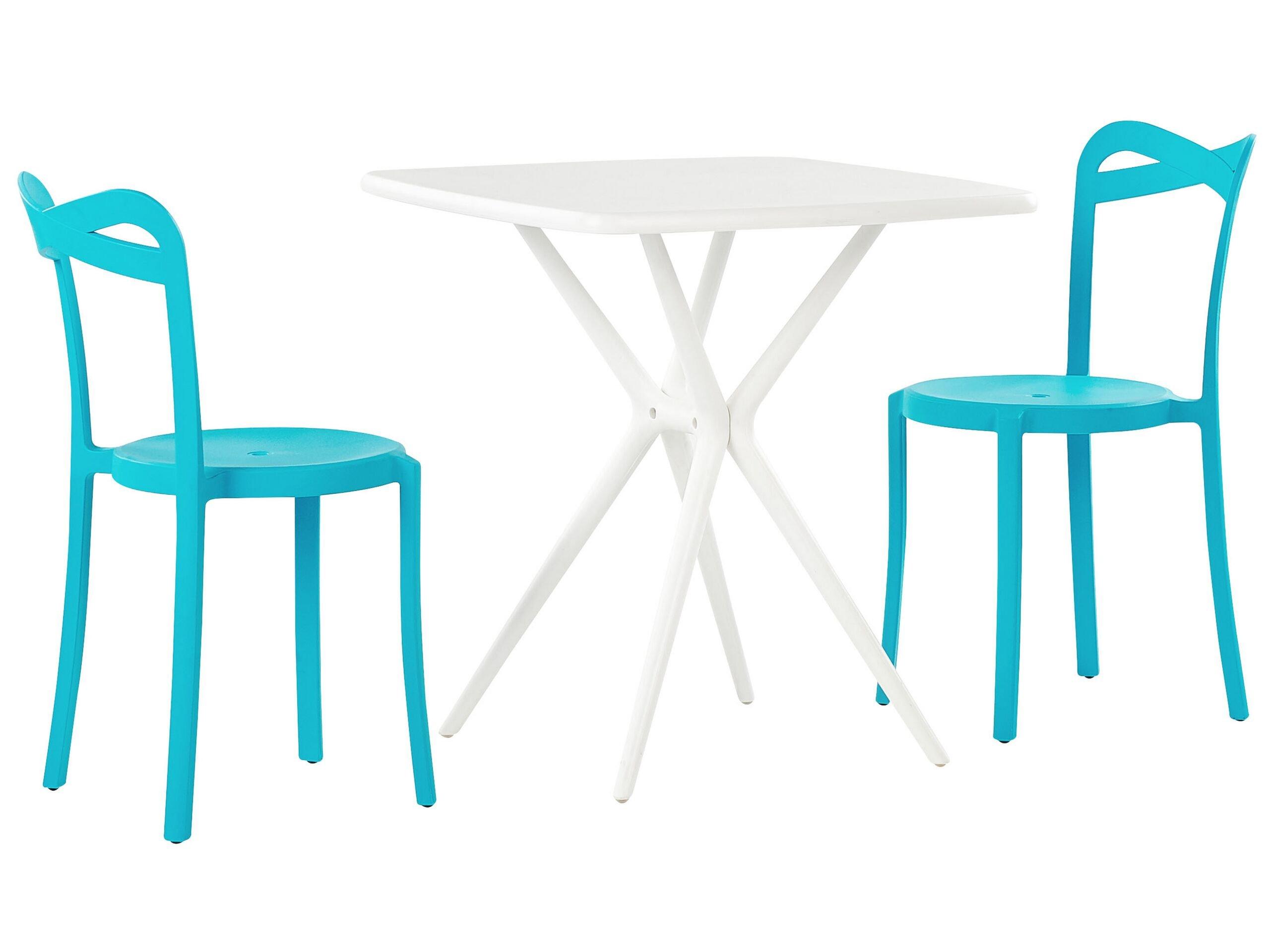 Beliani Bistro Set aus Kunststoff Modern SERSALE/CAMOGLI  