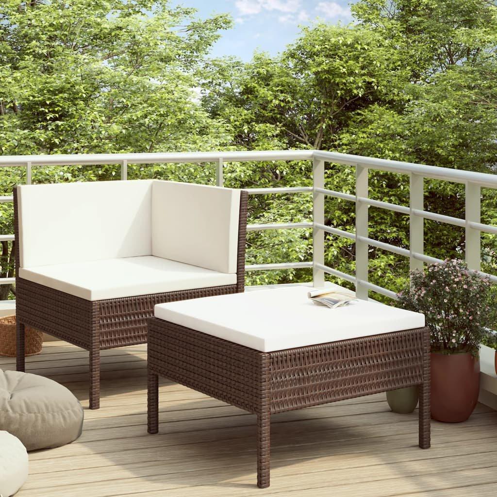 VidaXL Gartenmöbel-set poly-rattan  