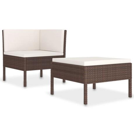 VidaXL Gartenmöbel-set poly-rattan  