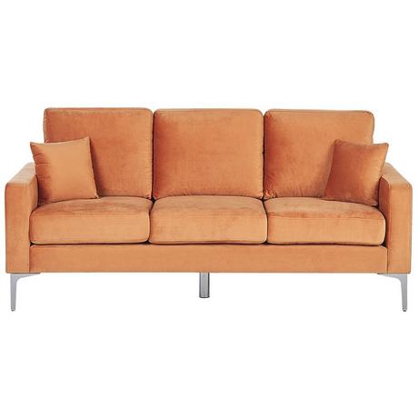 Beliani 3 Sitzer Sofa aus Samtstoff Modern GAVLE  