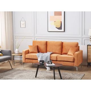 Beliani 3 Sitzer Sofa aus Samtstoff Modern GAVLE  