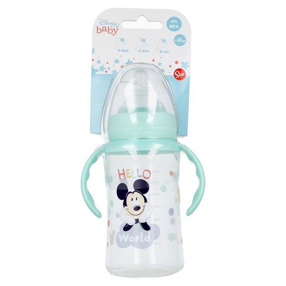 Stor  Babyflasche 360 ml mit Griff - Mickey Mouse 