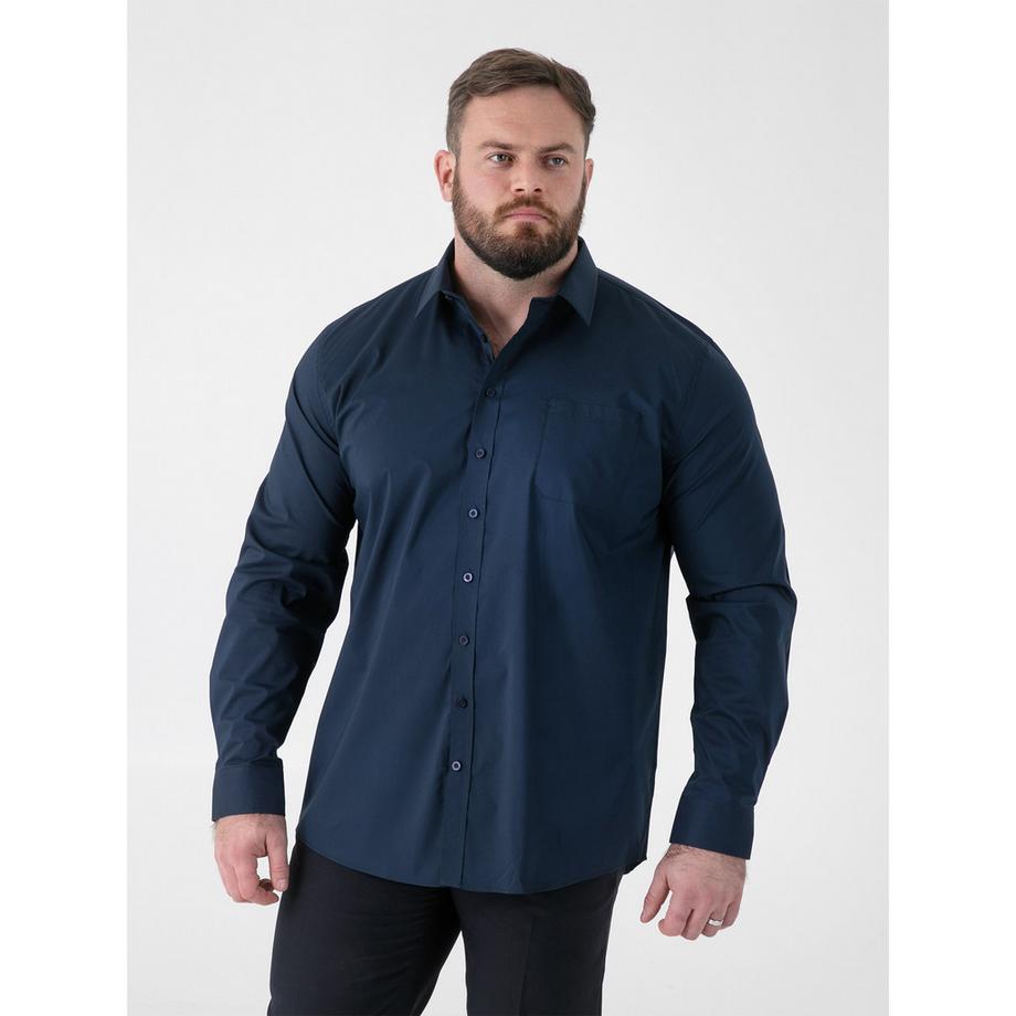 Duke  D555 Chemise Extensible Manches Longues Grande Taille Oliver 