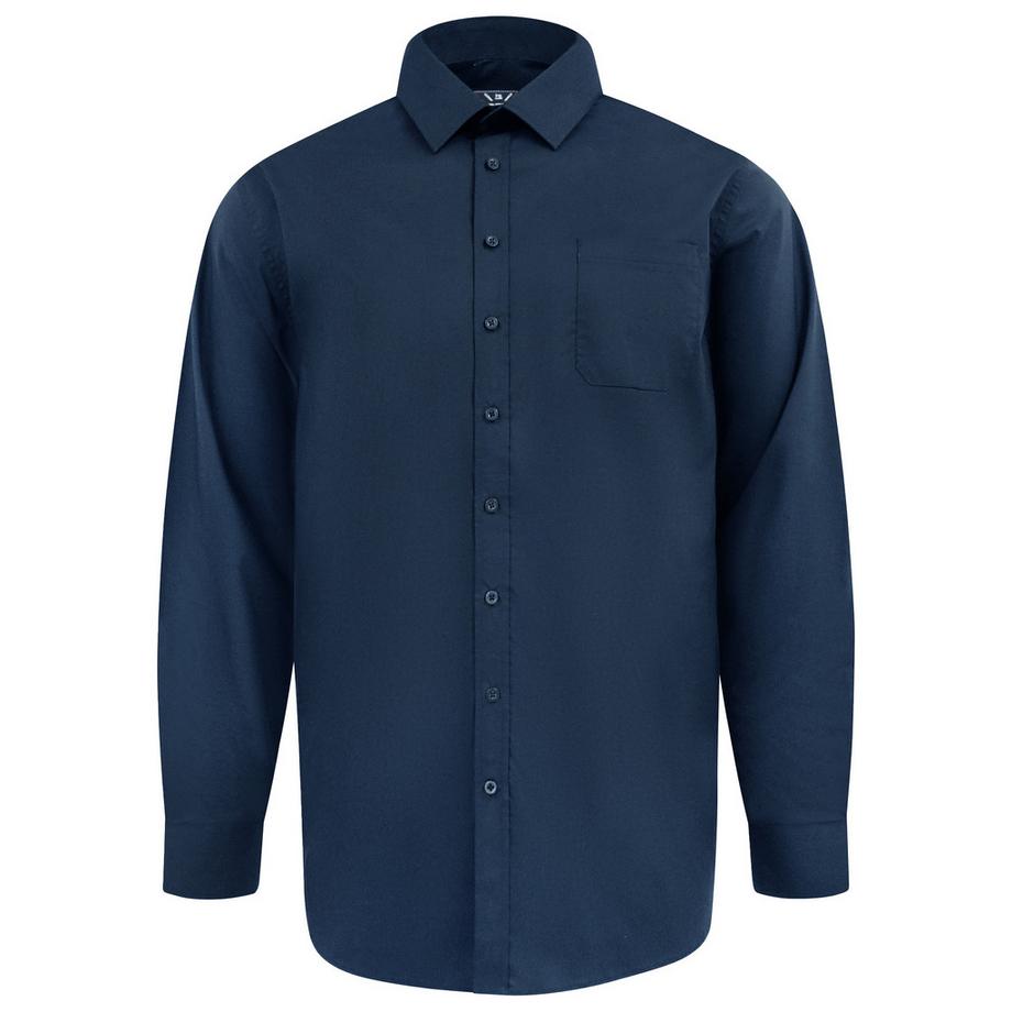 D555 Chemise Extensible Manches Longues Grande Taille Oliver