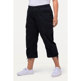 Ulla Popken  Pantalon cargo 7/8, taille confortable 