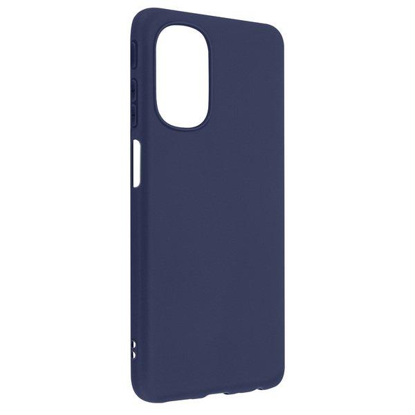 Avizar  Cover Motorola Moto G51 5G Silicone Blu 