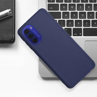 Avizar  Cover Motorola Moto G51 5G Silicone Blu 