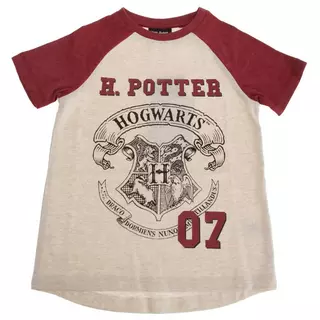 Harry Potter Hogwarts TShirt  Beige