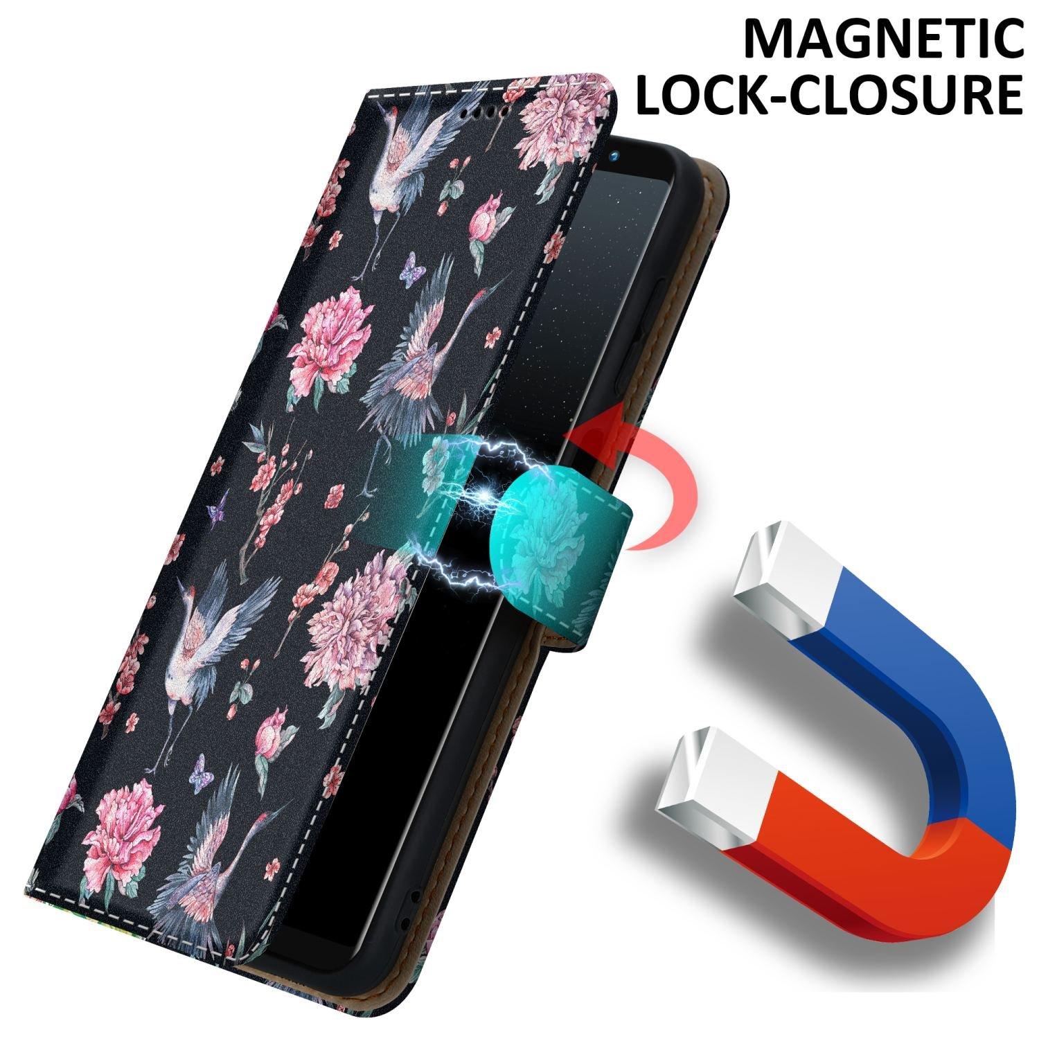 Cadorabo  Housse compatible avec Samsung Galaxy NOTE 8 - Coque de protection avec fermeture magnétique, fonction de support et compartiment pour carte 