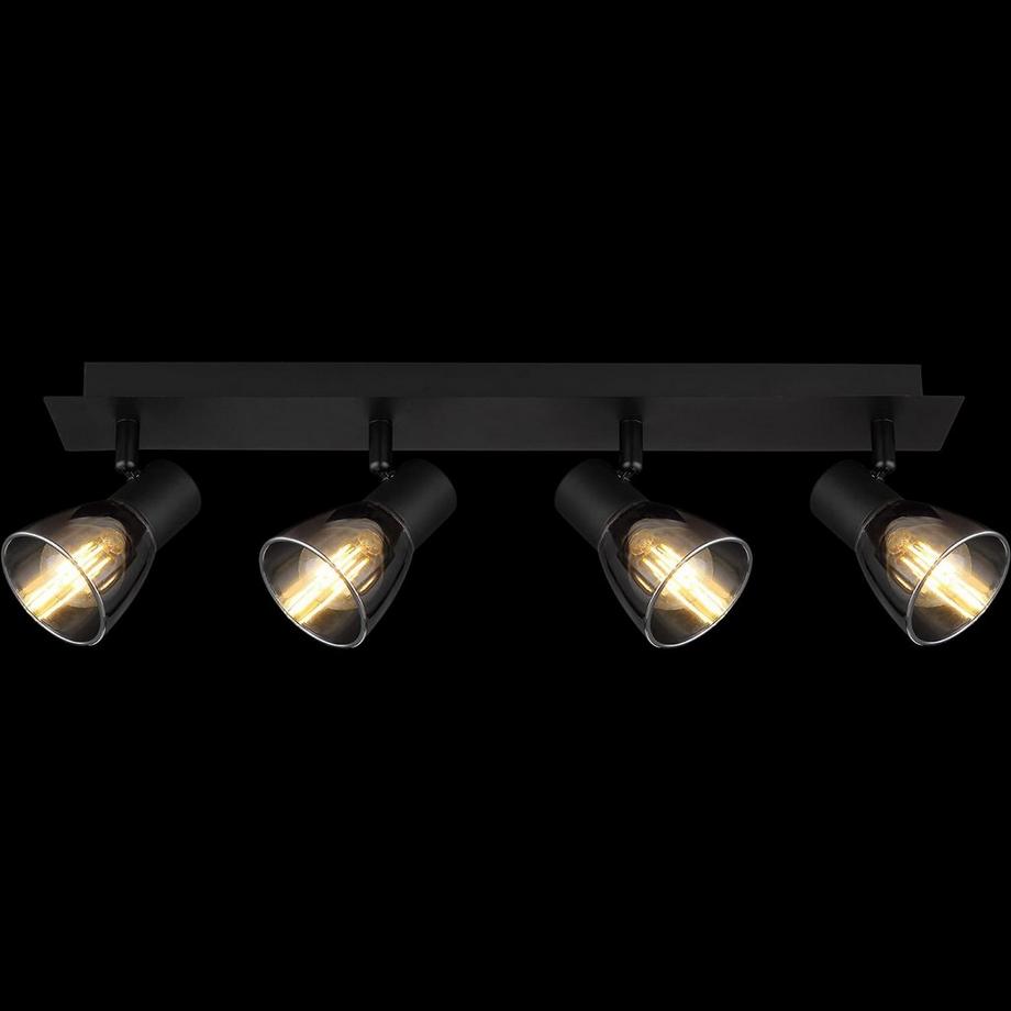 mutoni Strahler Claude Metall  matt 4xE14  