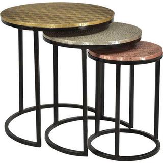 mutoni Table d'appoint Dubai 45x45 (set de 3)  