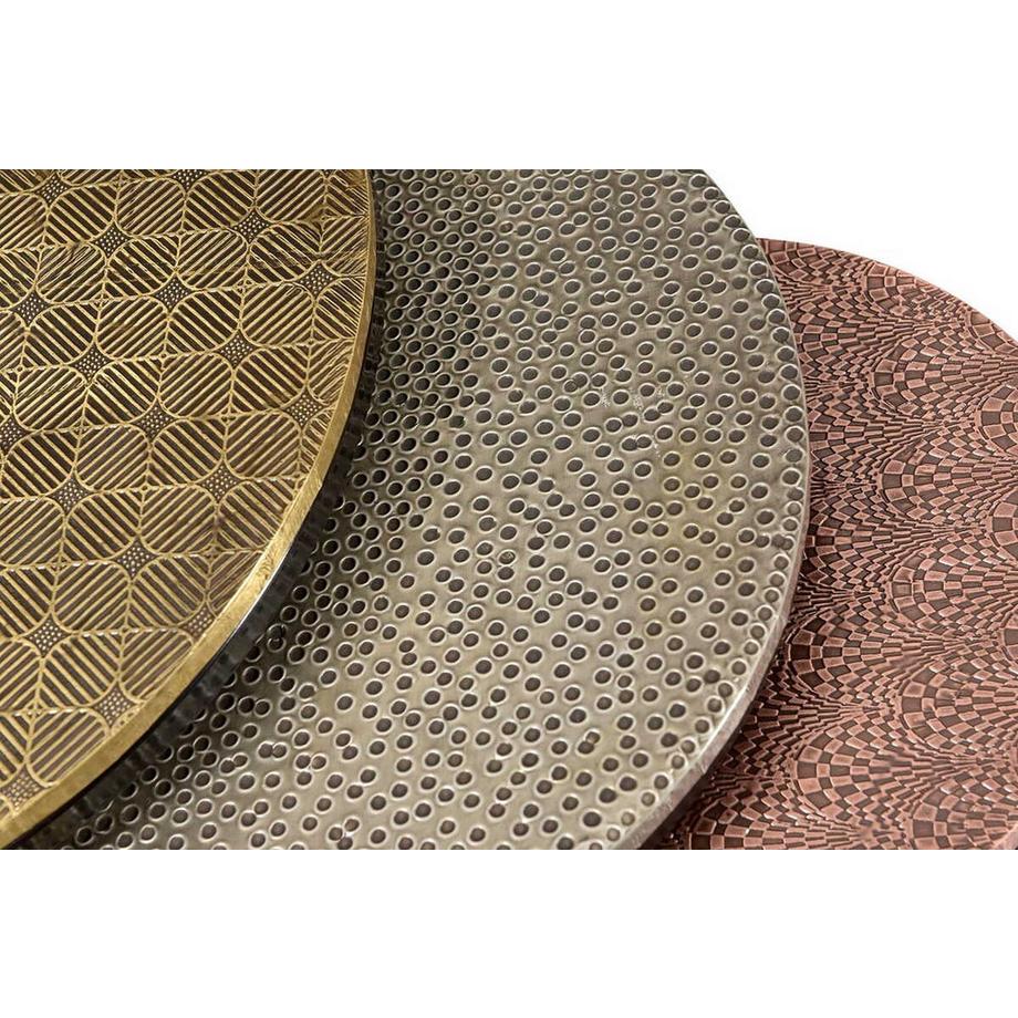 mutoni Tavolino Dubai 45x45 (set di 3)  