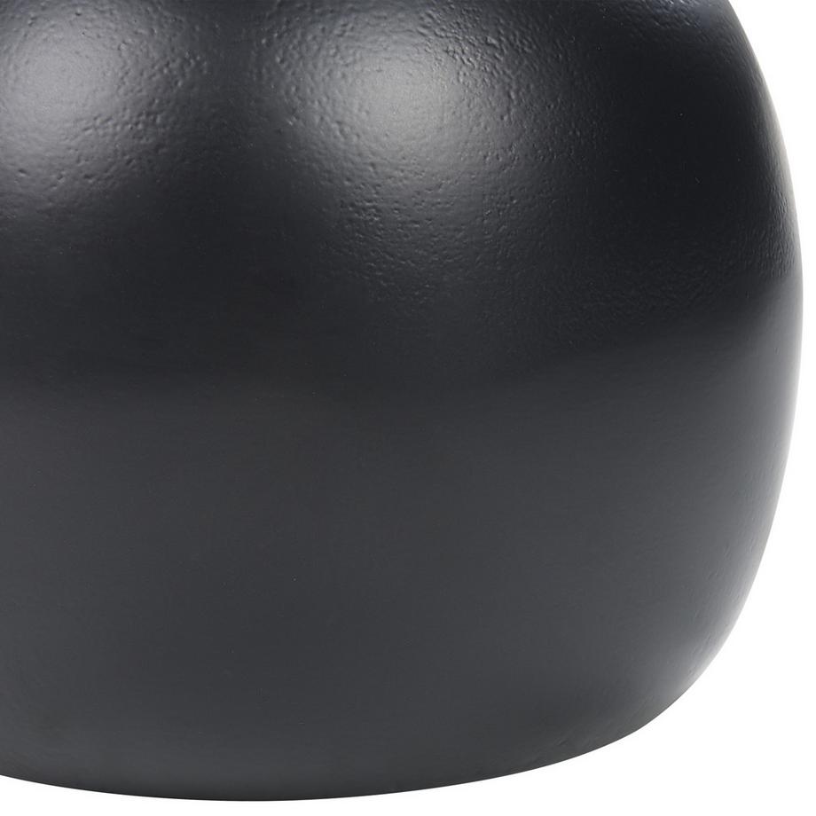 Beliani Beistelltisch aus Aluminium Rustikal EUCLA  