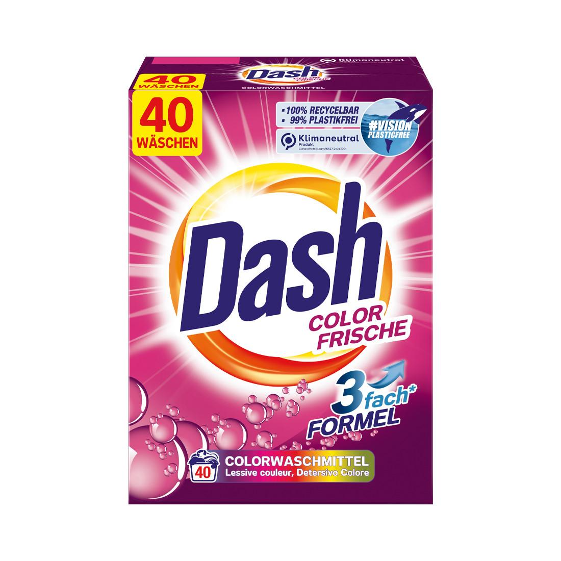 DASH Colorwaschmittel Color Frische 2.6 Kg  