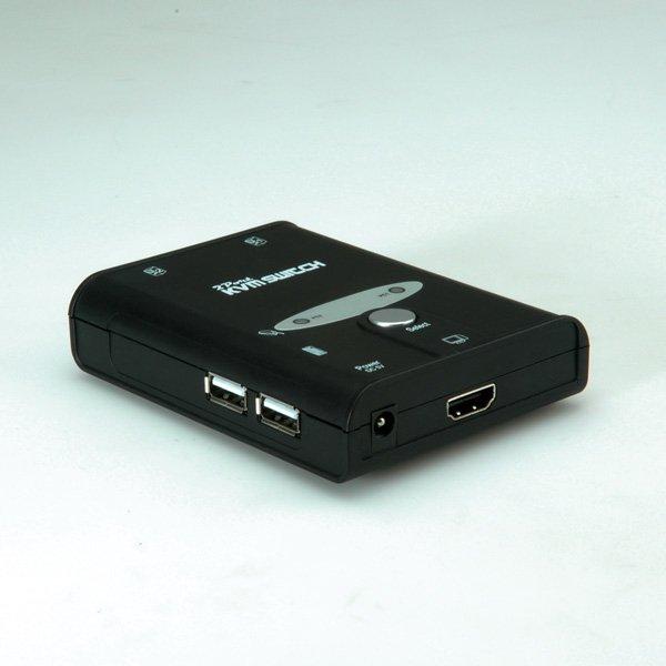 Value  Switch KVM "Star", 1U - 2 PCs, HDMI, USB 