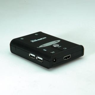 Value  KVM Switch "Star", 1U - 2 PCs, HDMI, USB 