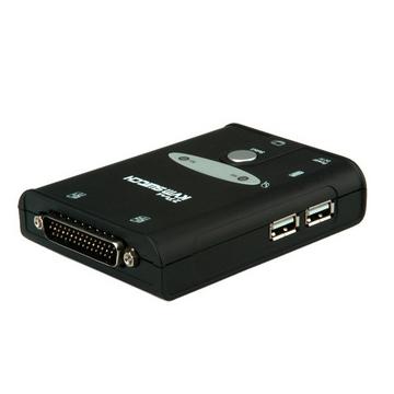 KVM Switch "Star", 1U - 2 PCs, HDMI, USB