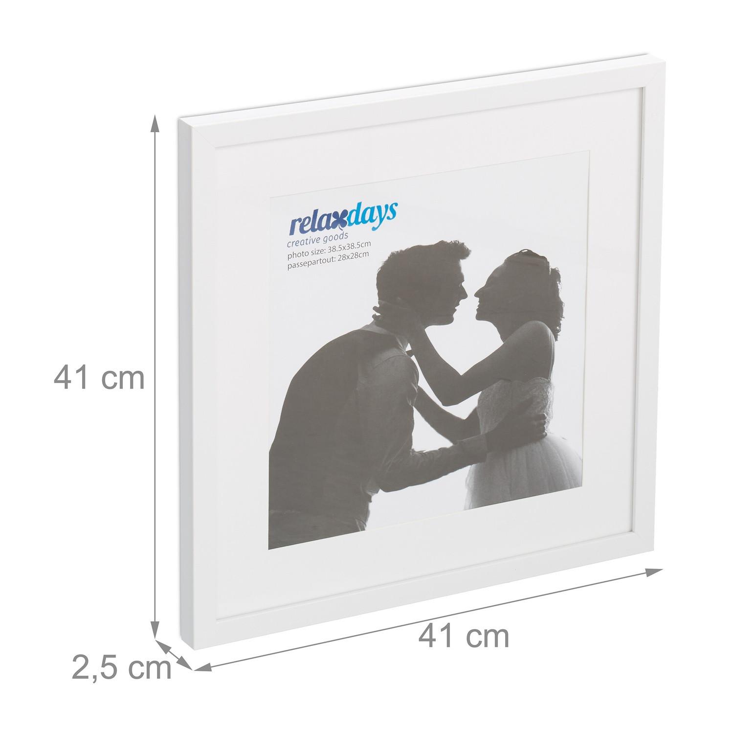 B2X Cornice portafoto 38,5 x 38,5 cm Set da 2  