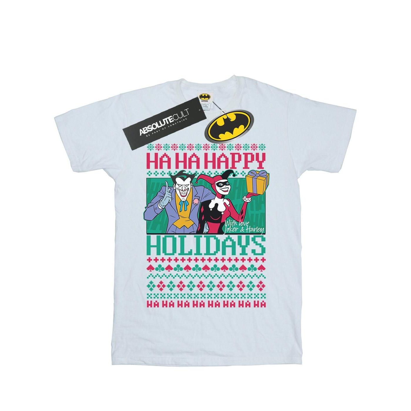 DC COMICS  Ha Ha Happy Holidays TShirt 