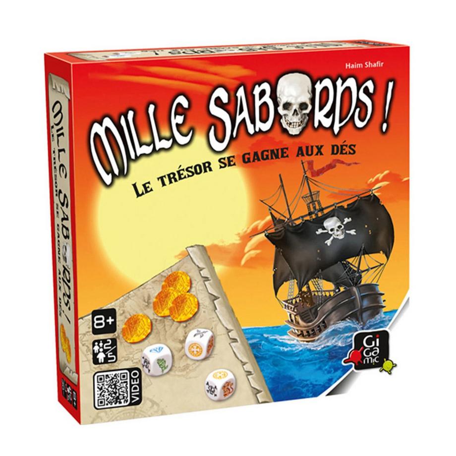 Mille Sabords - Jeu De Carte Famille - Gigamic