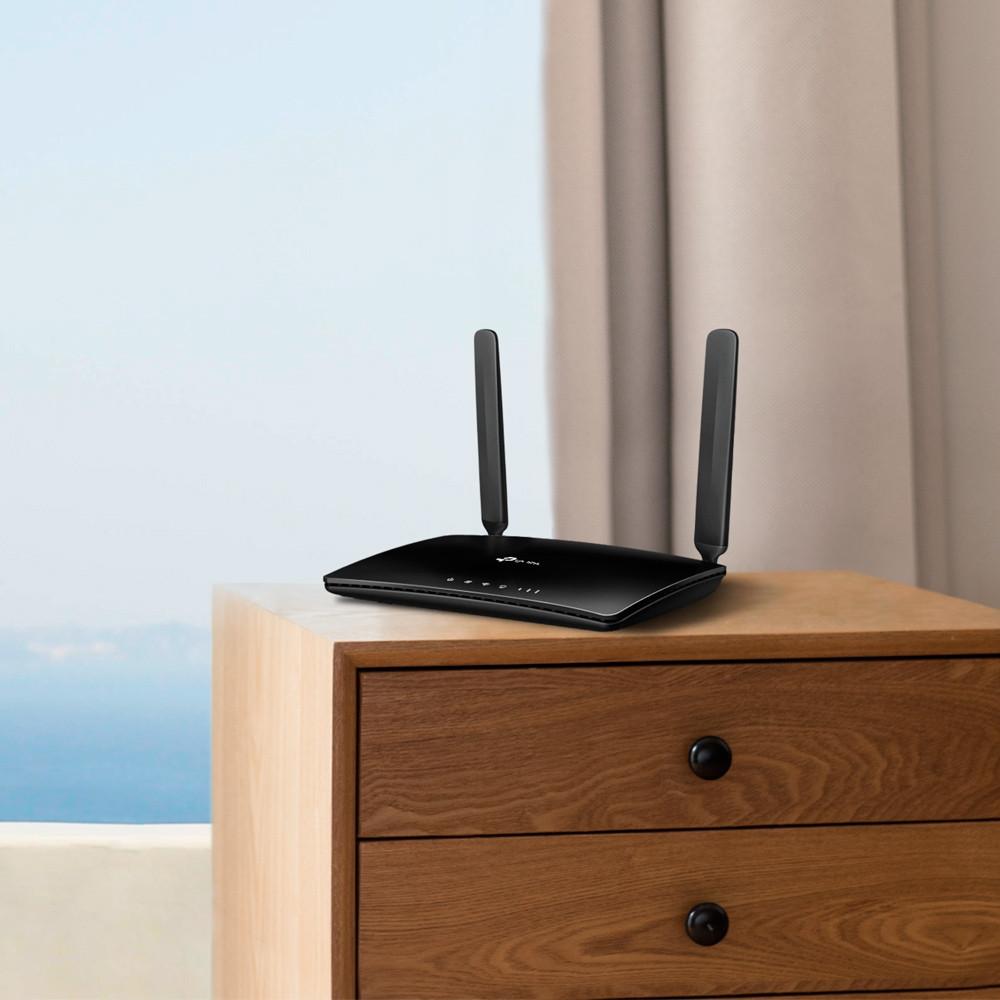 tp link  TL-MR6400 router wireless Fast Ethernet Banda singola (2.4 GHz) 4G Nero 