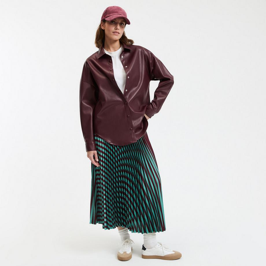 La Redoute Collections Chemise Simili Cuir  