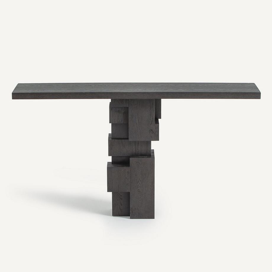 AM.PM Console murale en chêne teinté  