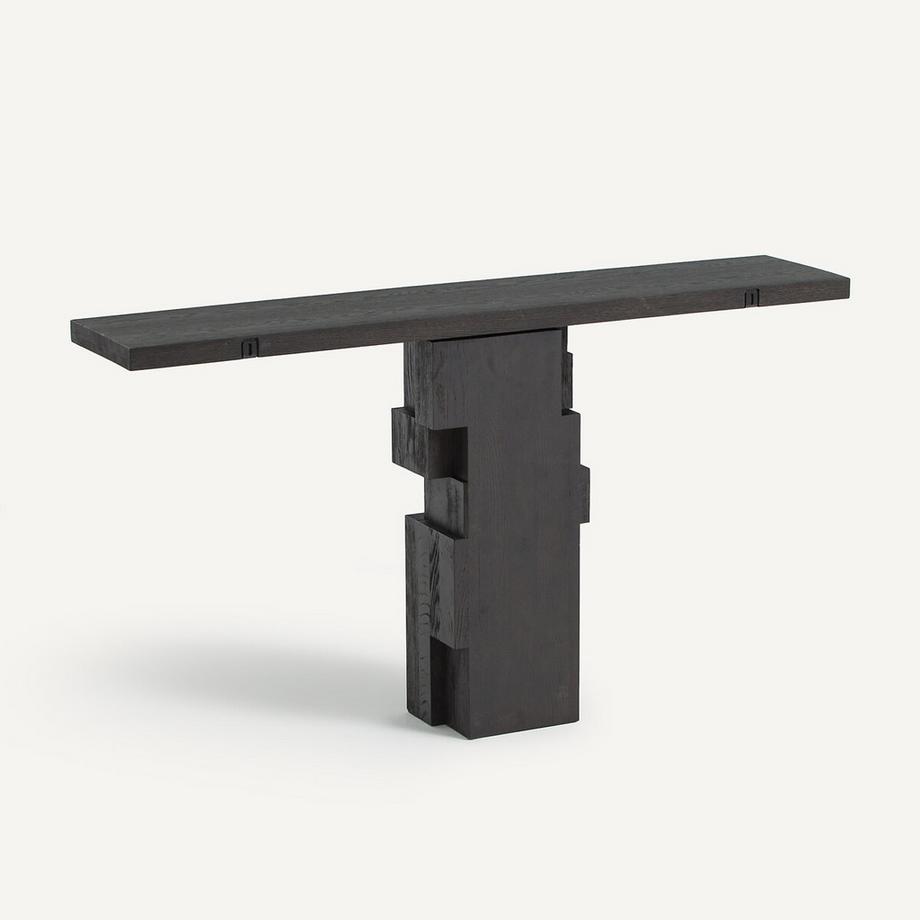 AM.PM Console murale en chêne teinté  