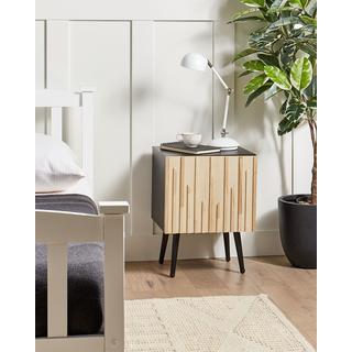 Beliani Table de chevet en MDF Moderne DALCROSS  