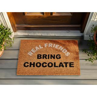 Beliani Tappetino da Ingresso en Fibra di Cocco Moderno PAMIR  