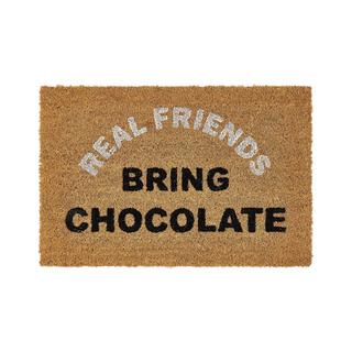 Beliani Fussmatte aus Kokosfasern Modern PAMIR  