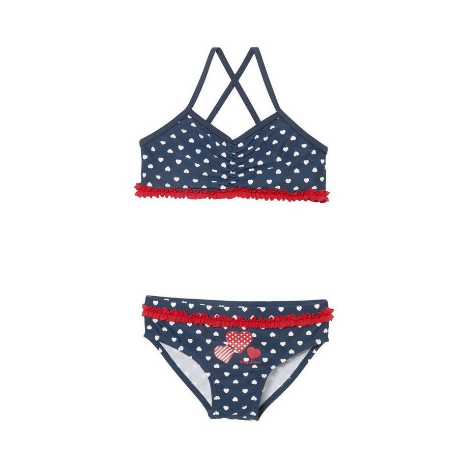 Playshoes  bikini mit uv-schutz, mädchen hearts 