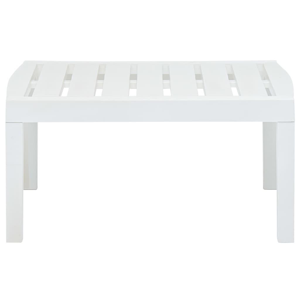 VidaXL Table de jardin plastique  