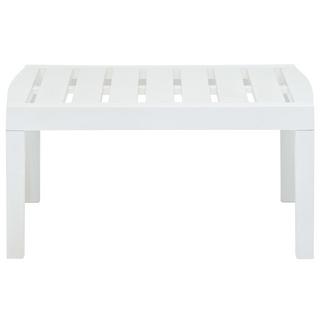 VidaXL Table de jardin plastique  