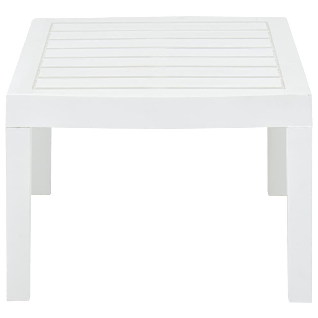 VidaXL Table de jardin plastique  