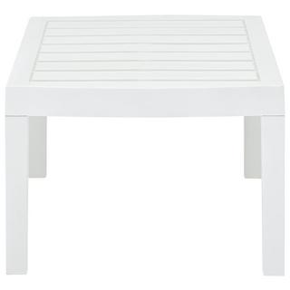 VidaXL Table de jardin plastique  