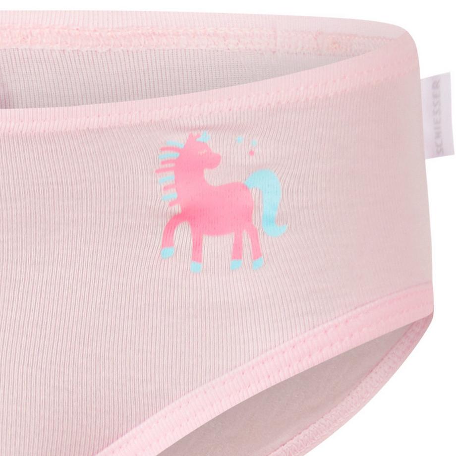 Schiesser  6er Pack Kids Girls Feinripp Organic Cotton - Slips / Unterhosen 