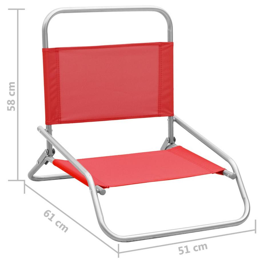 VidaXL Strandstuhl gewebe  