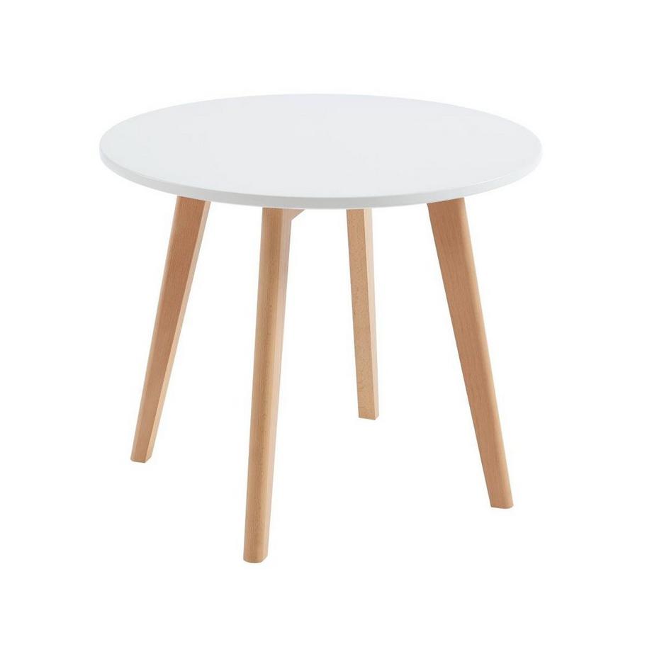 Vente-unique Ensemble table enfant LOULOUNE + 2 chaises LILINOU - Blanc  